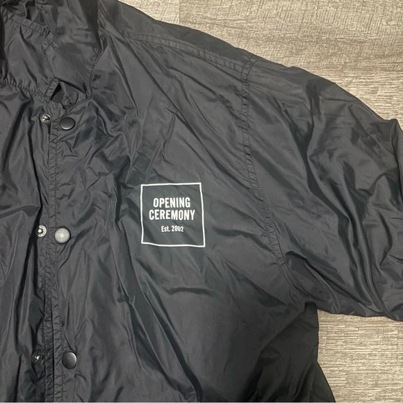 Opening Ceremony Black Windbreaker size Medium - Picture 3 of 4
